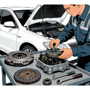 عملية إصلاح علبة التروس الأوتوماتيكية 